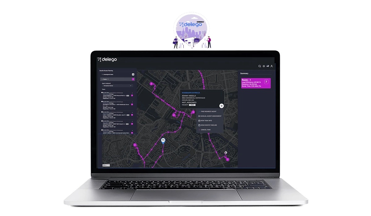 Delego software de last mile (última milla)